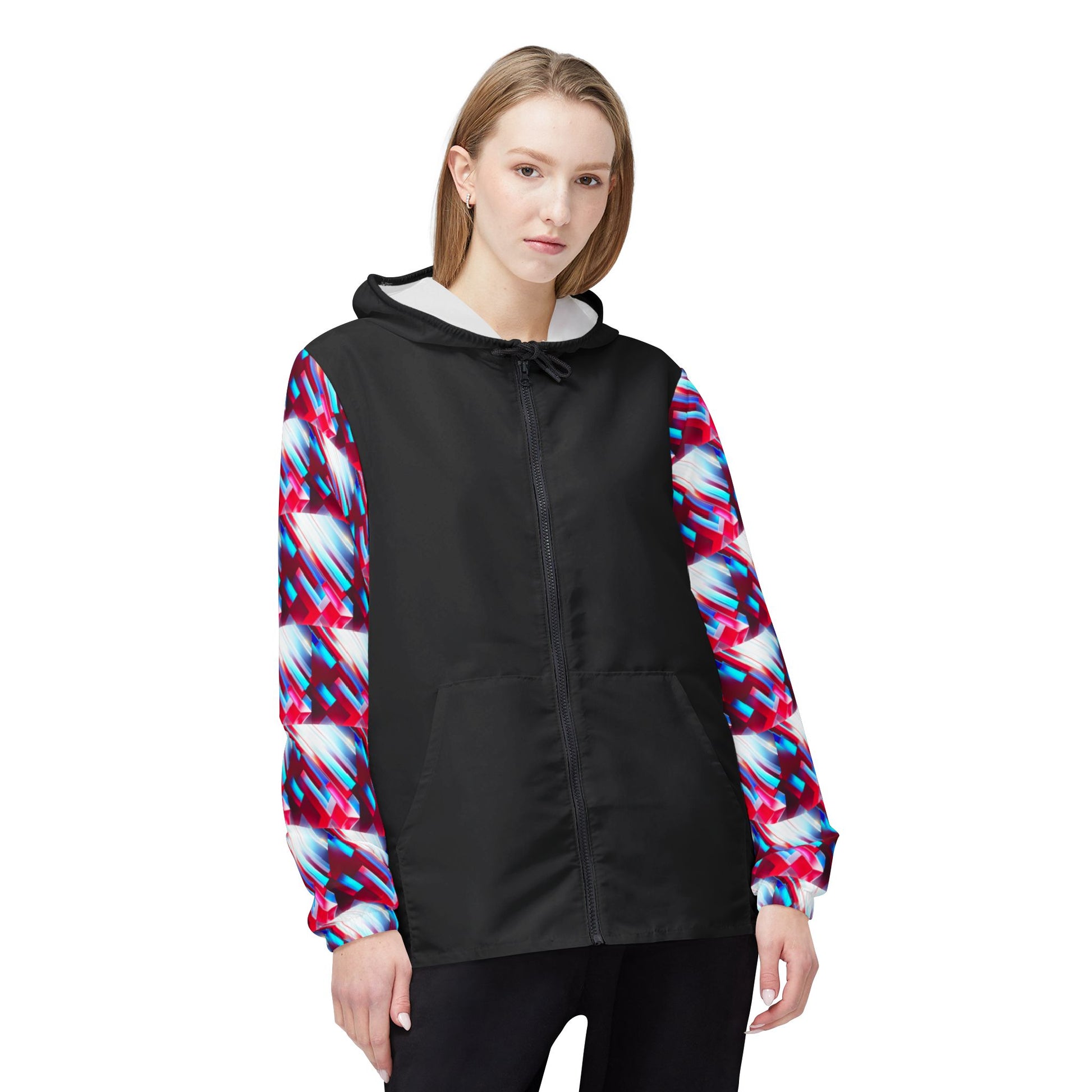 Windbreaker Jacket (AOP)dogestyle8 - MEMEXCORP 