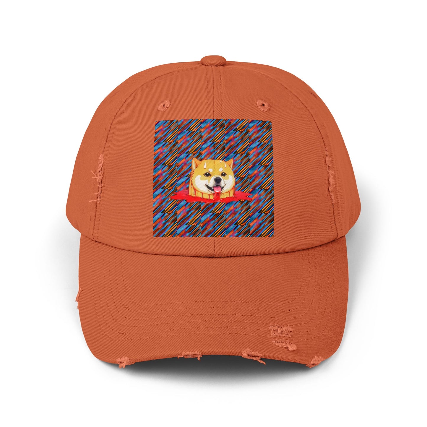 Unisex Distressed Captian doge - MEMEXCORP 