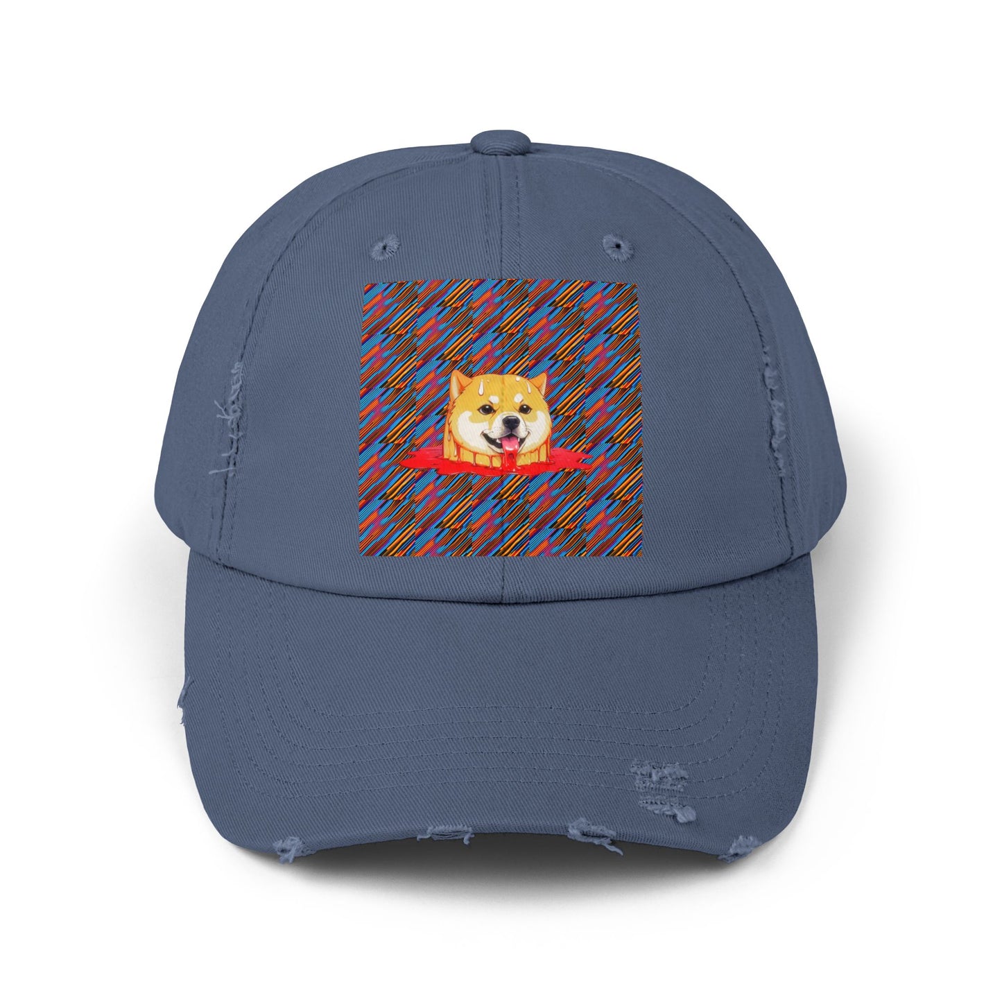 Unisex Distressed Captian doge - MEMEXCORP 