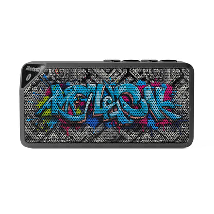 Jabba Bluetooth Speaker - Stylish Graffiti Design, Portable Music Companion