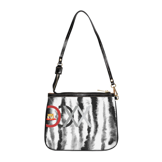 Trendy Tie-Dye Small Shoulder Bag with Cute Dog Designcx - MEMEXCORP 