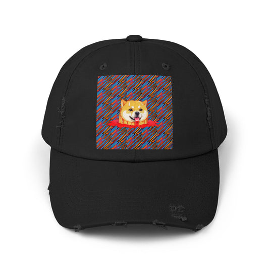 Unisex Distressed Captian doge - MEMEXCORP 