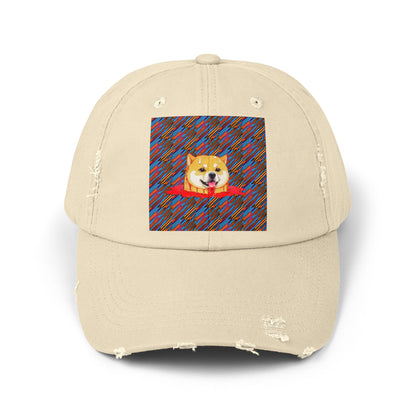 Unisex Distressed Captian doge - MEMEXCORP 