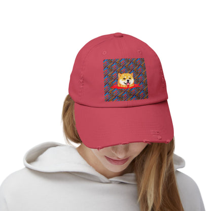 Unisex Distressed Captian doge - MEMEXCORP 