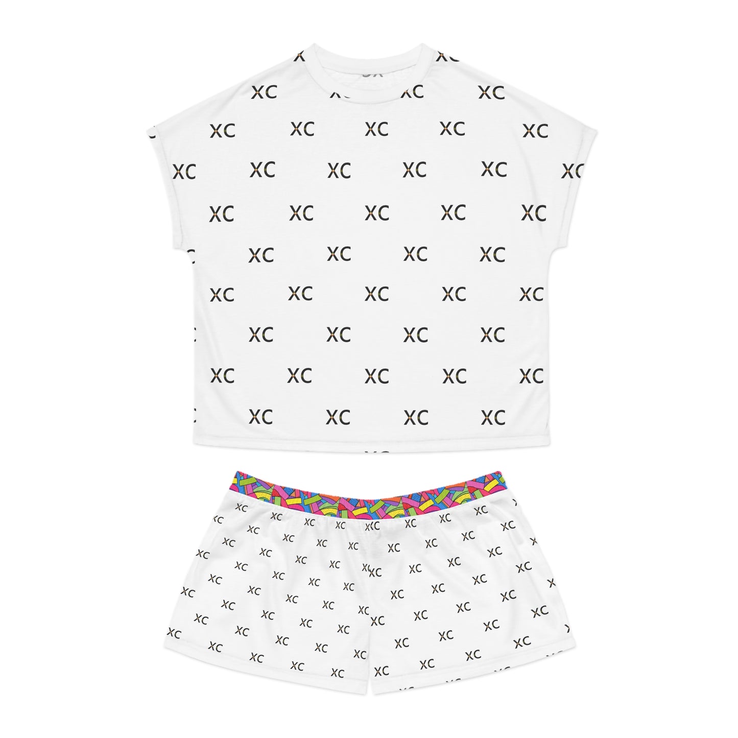 Women's Short Pajama Set (AOP)xc - MEMEXCORP 