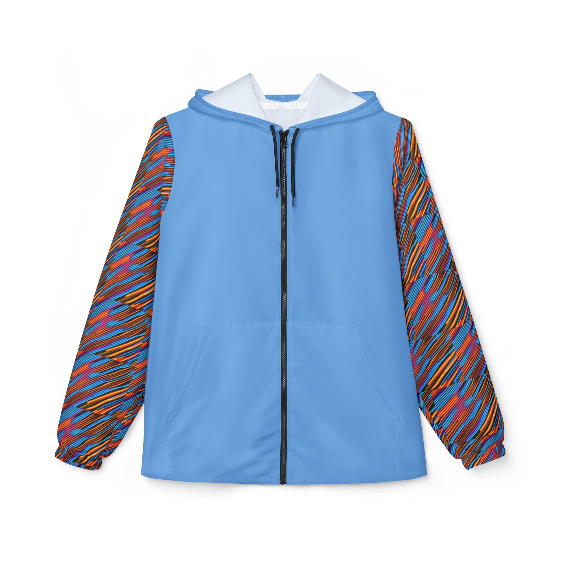 Windbreaker Jacket (AOP)BLUE SKY#5 - MEMEXCORP 