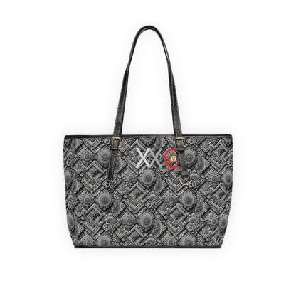 Chic PU Leather Shoulder Bag with Elegant Pattern | Stylish Tote for Everyday Use