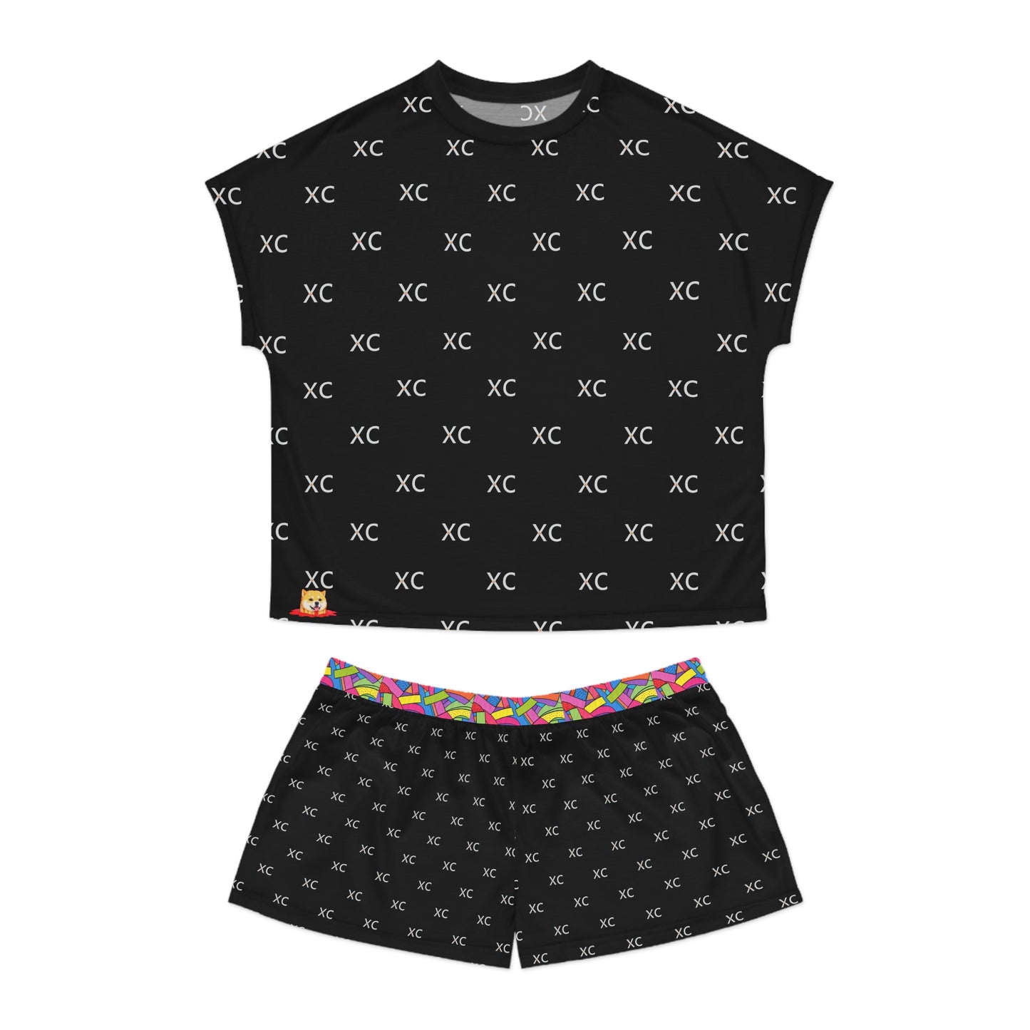 Women's Short Pajama Set (AOP)xc - MEMEXCORP 